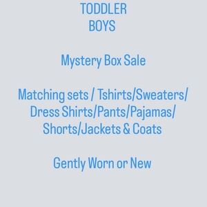 Size 4T/4 Toddler Boy